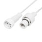 Home DLC 5M adapter tápkábel / toldókábel, kül- és beltéri kivitel, IP44, freccsenő víz ellen védett, 5 méter.