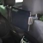 SAL SA066 autós mobiltartó, mobiltelefonhoz, táblagéphez, 4.7-12.9” képátlóig, hátsó utasok számára, fejtámlára szerelhető.