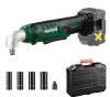 Parkside PAWS 20 A1 Akkus sarok csavarozó / ütvecsavarozó kofferben, 4 db Cr-Mo dugókulccsal, X20V, 40/76 Nm (akkumulátor és töltő nélkül)