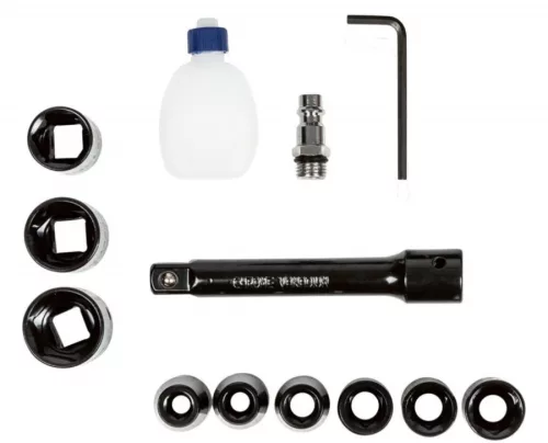 Parkside PDSS 310 C6 GR Sűrített levegős ütvecsavarozó légkulcs kofferben, 310 Nm, max. 6,3 bar