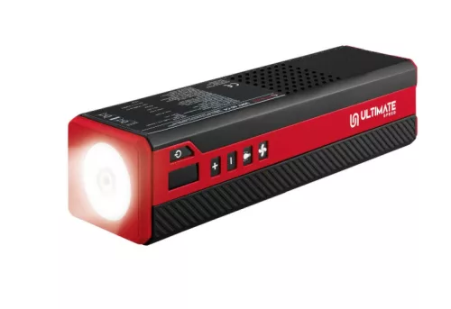 Ultimate Speed USKT60C4 Hordozható akkumulátoros kompresszor beépített LED-es zseblámpával