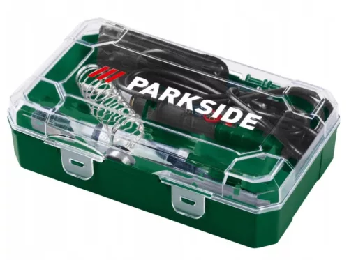 Parkside forrasztópáka PLK 60 B1, 60 W + 15 tartozék egy kofferben