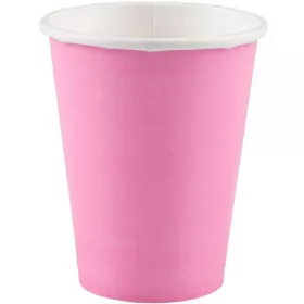 Rózsaszín Pink papír pohár 8 db-os 250 ml