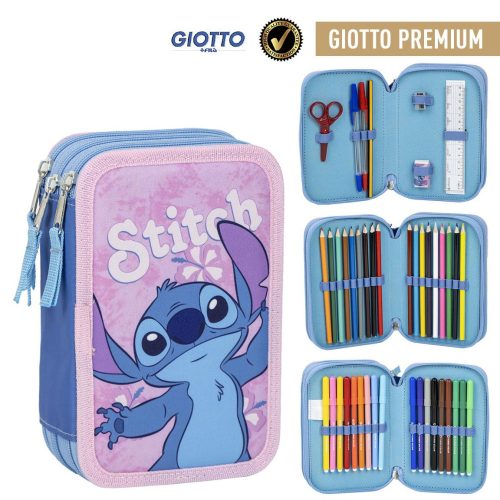 Disney Lilo és Stitch, A csillagkutya Hibiscus tolltartó töltött 3 emeletes2