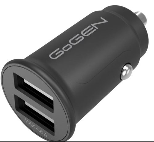 Adapter autóba GoGEN CH 23, 2x USB 4,8A max (2x2,4A), max. 24W (CH23)