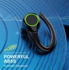 U5 TWS vezeték nélküli Bluetooth fejhallgató LED kijelző Ear Hook sport gamer fülhallgató mikrofon zajszűrővel Bluetooth fülhallgató 5.3