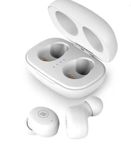 Vezeték nélküli fül-/fejhallgató - mikrofonos, True Wireless, hallójárati (in-ear), zárt kialakítás, Bluetooth 5.0, SBC kodek támogatás fehér