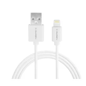   GoGEN Lightning kábel 1m, fehér, adat és töltő csatlakozó