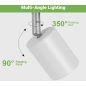 Gr4tec 5utas LED Mennyezeti lámpa 5 db ajándék égővel