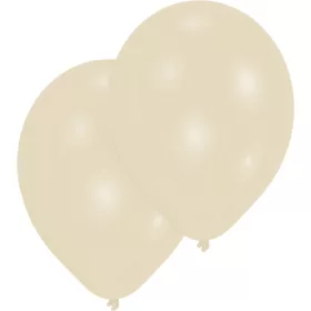   Vanília Vanilla Cream Léggömb, lufi 10 db-os 11 inch (27,5 cm