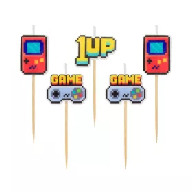 Játék Game On tortagyertya, gyertya szett 5 db-os,