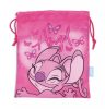 Disney Lilo és Stitch, A csillagkutya Pink Angel uzsonnás táska 26,5 cm