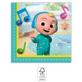 CoComelon Music szalvéta 20 db-os 33x33 cm FSC2