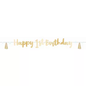 Első születésnap Happy Birthday felirat 180 cm.