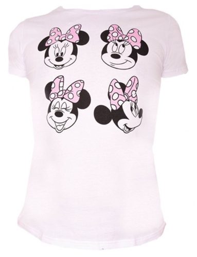 Disney Minnie Expressions női rövid póló, felső XXL