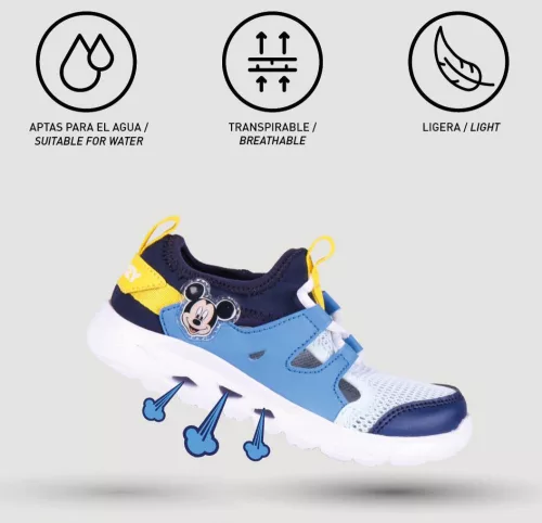 Disney Mickey Blue nyári sportcipő 25