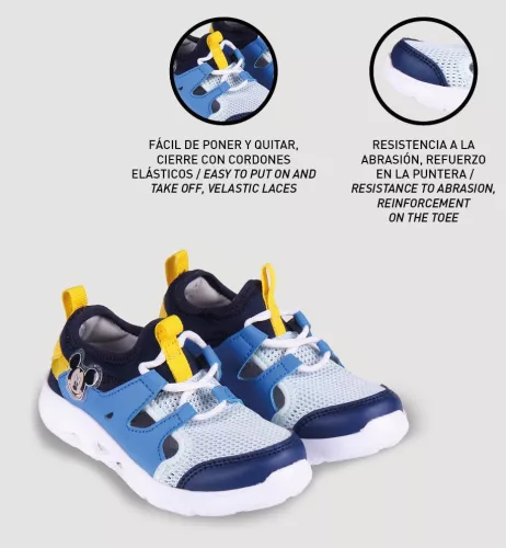 Disney Mickey Blue nyári sportcipő 25