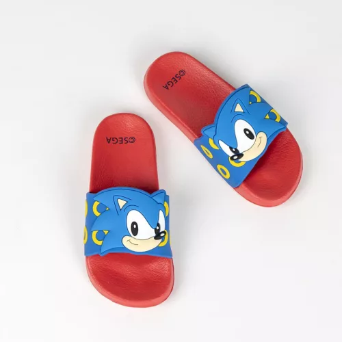 Sonic a sündisznó Rings gyerek papucs 32/33