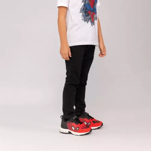 Pókember Red Vibe LED villogó, világító utcai cipő 32