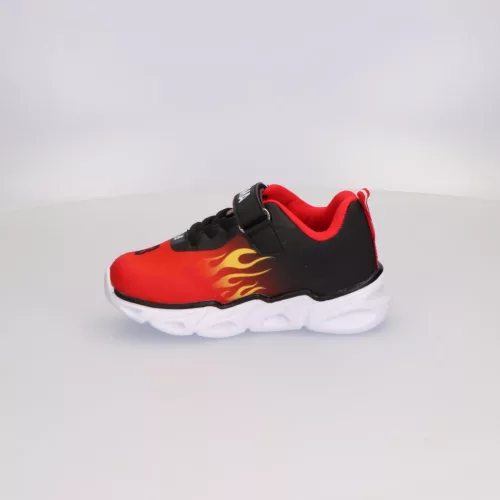 Hot Wheels Fire LED villogó, világító utcai cipő 32