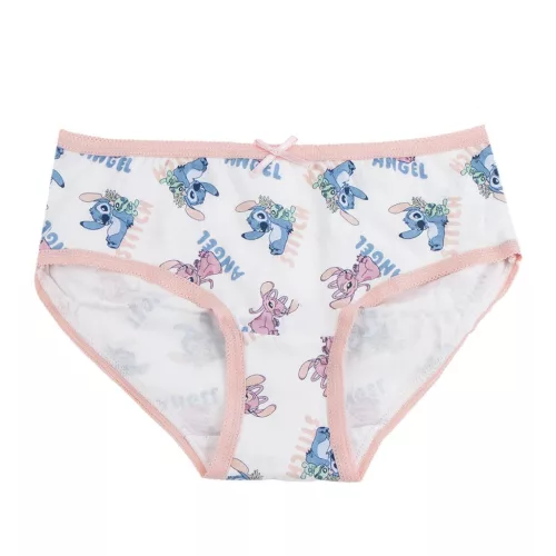 Disney Lilo és Stitch, A csillagkutya Angel gyerek fehérnemű, bugyi 3 darab/csomag 6 - 8 év / 116 - 128 cm