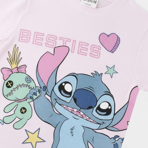 Disney Lilo és Stitch, A csillagkutya Besties gyerek rövid póló, felső 8 év / 128 cm