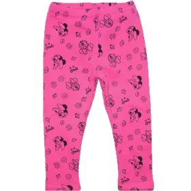 Disney Minnie Pink baba, vastag leggings 9/12 hó
