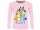 Bluey Hug Pink gyerek hosszú póló, felső 6 év / 116 cm