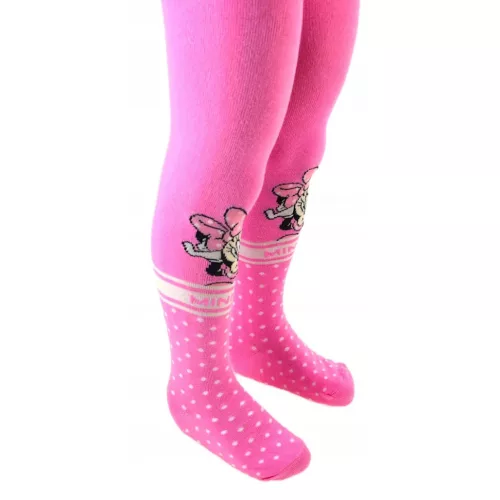 Disney Minnie Dots Pink gyerek harisnya 6 - 7 év / 116 - 122 cm