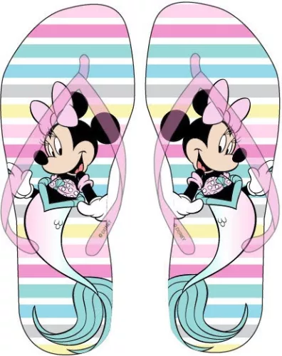 Disney Minnie Mermaid gyerek papucs, Flip-Flop 26/27