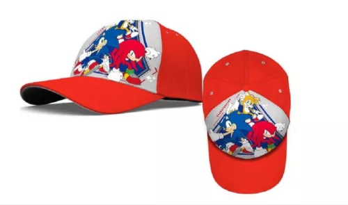 Sonic a sündisznó Rings gyerek baseball sapka 54 cm