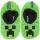Minecraft Creeper gyerek téli papucs 37/38