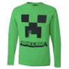 Minecraft Creeper Green gyerek hosszú ujjú póló, felső 6 év / 116 cm