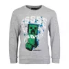 Minecraft Grey gyerek pulóver 6 év / 116 cm