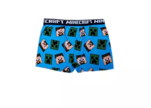 Minecraft Pixel gyerek boxeralsó 2 darab/csomag 12 év / 152 cm
