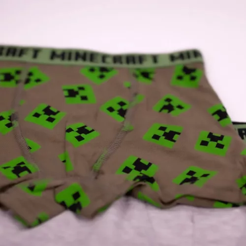 Minecraft Squad gyerek boxeralsó 2 darab/csomag 12 év / 152 cm