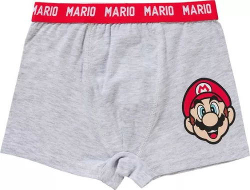 Super Mario Power gyerek boxeralsó 2 darab/csomag 10 év / 140 cm