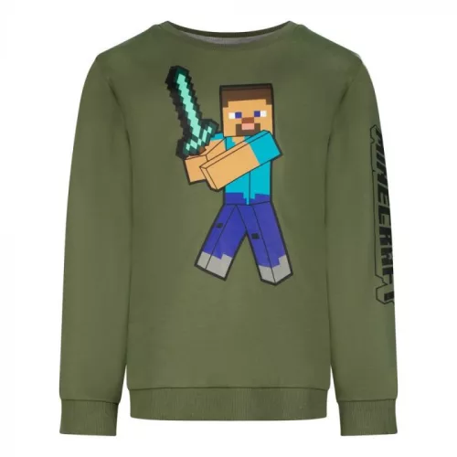 Minecraft Pixel Sword gyerek pulóver 9 év / 134 cm