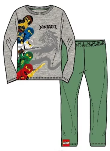 Lego Ninjago gyerek hosszú pizsama 3 év / 98 cm