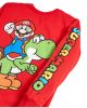 Super Mario Yoshi gyerek hosszú ujjú póló, felső 6 - 7 év / 116 - 122 cm