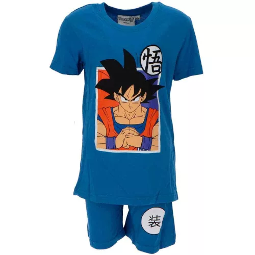 Dragon Ball Saiyan Blue gyerek rövid pizsama 8 év / 128 cm