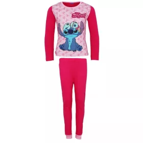   Disney Lilo és Stitch, A csillagkutya Scrump Pink gyerek hosszú pizsama 3 év / 98 cm