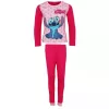 Disney Lilo és Stitch, A csillagkutya Scrump Pink gyerek hosszú pizsama 8 év / 128 cm