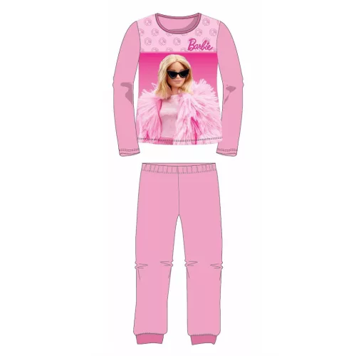 Barbie Elegant Light Pink gyerek hosszú pizsama 3 év / 98 cm