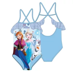   Disney Jégvarázs Sisters Blue gyerek fürdőruha, úszó 7 - 8 év / 122 - 128 cm