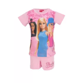 Barbie Trendy Light Pink gyerek rövid pizsama 3 év / 98 cm