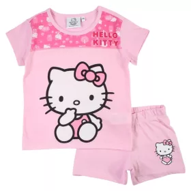   Hello Kitty Cutie Light Pink gyerek rövid pizsama 3 év / 98 cm