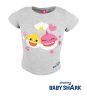 Baby Shark Fun Grey gyerek rövid póló, felső 4 év / 104 cm