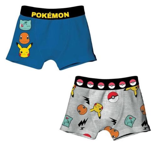 Pokémon gyerek boxeralsó 2 darab/csomag 146/152 cm