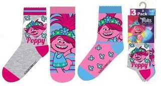 Trollok Poppy Smile gyerek zokni 31/34